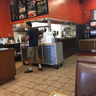 Order/cooking station