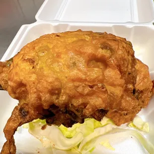 Chicken egg foo young