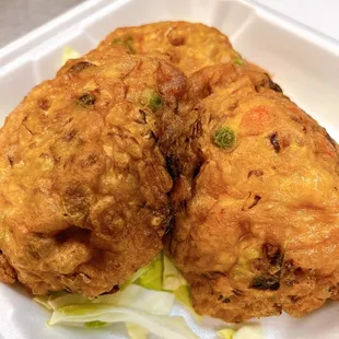 Chicken egg foo young