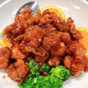 Orange chicken