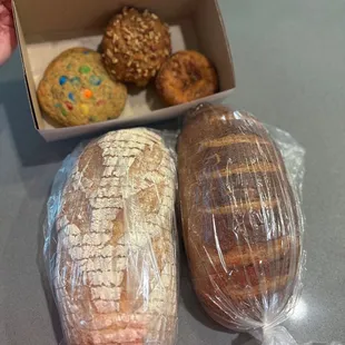 Cookies, muffins, and bread!