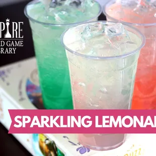 sparkling lemonades