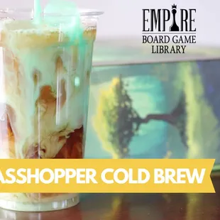 grasshopper cold brew