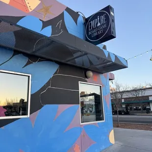 Side of the building.