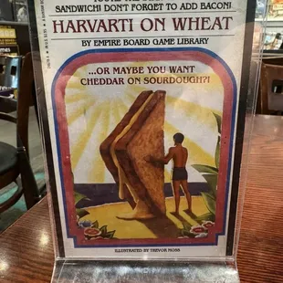 Harvarti advert.