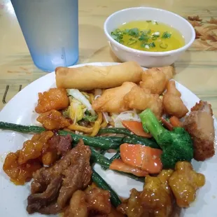 Saturday buffet items