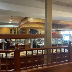 the interior of a restaurant