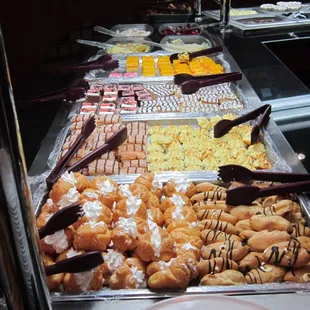 a variety of donuts and pastries