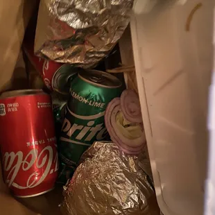burritos and wraps, drink