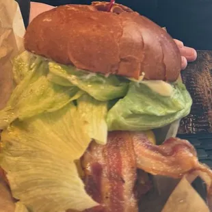 Red Chili Cheese Burger
