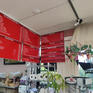 Updated menu prices 2021