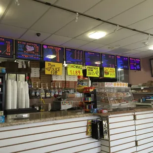 interior, sushi and sashimi