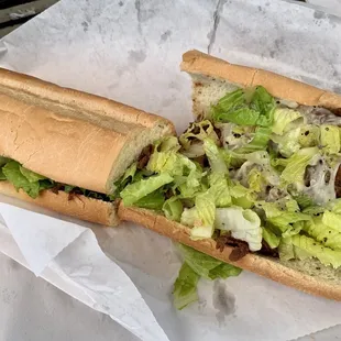 Cheese steak. Whole.