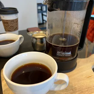 Excellent drip coffee