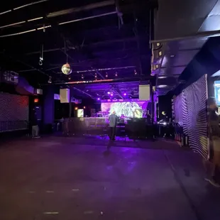 No bands playing.