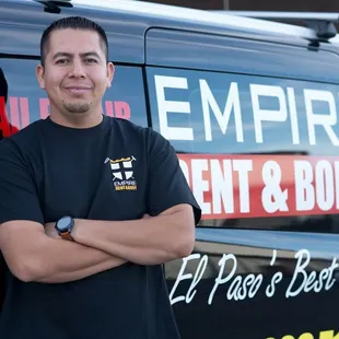 Empire Dent and Body. 
Dent, repair, hail repair, auto hail repair, dents, Paintless dent removal, bumper repair.