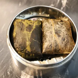 Sticky Rice in Lotus Leaf
