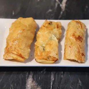 Deep Friend Bean Curd Skin Roll With Shrimp