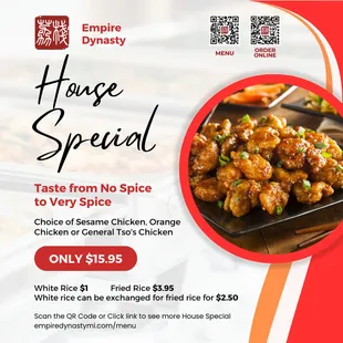 Empire Dynasty 29505 W 9 Mile Rd, Farmington Hills, MI 48336 Call us at 248-888-6866