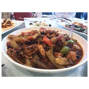 Xinjiang Style Braised Chicken