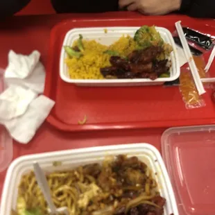 Two standard combos, they were delectable