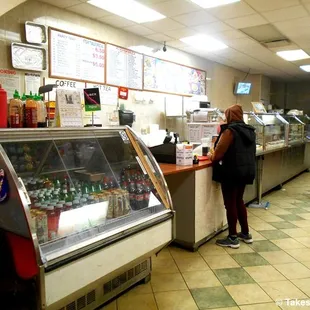 Empire Express (Park Slope, Brooklyn, NY). Counter.  Dr. Takeshi Yamada and Seara (Coney Island sea rabbit)