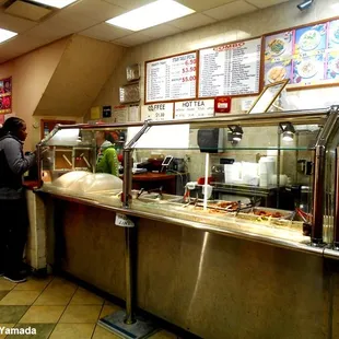 Empire Express (Park Slope, Brooklyn, NY). Counter.  Dr. Takeshi Yamada and Seara (Coney Island sea rabbit)