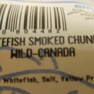 a close up of a package of food