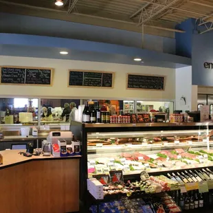 Empire Fish Co.'s retail store counter.
