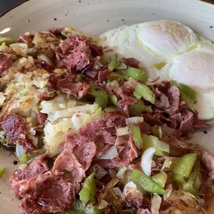 Corned Beef &amp; Corned Beef Hash Breakfast - 9.4/10