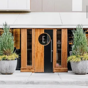 entrance to restaurant