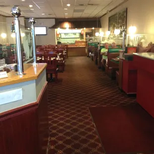 interior, sushi and sashimi