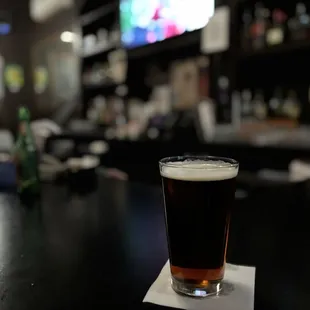 Bar area in back