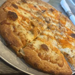 Buffalo chicken pizza