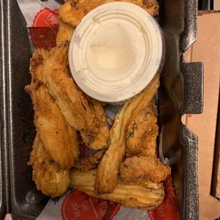 Fried pickles
