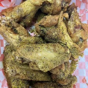 Lemon pepper wings