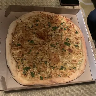 Elote pizza