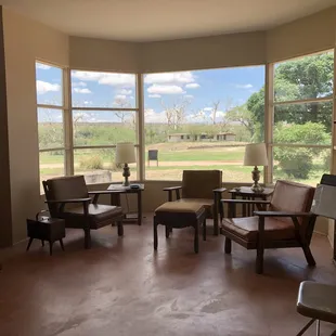 Ranch house living room