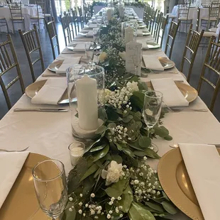 Reception flowers I created