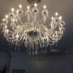 I'm in chandelier heaven