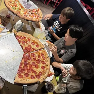 pizza, interior