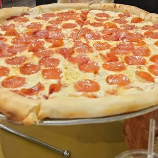 Pepperoni pizza