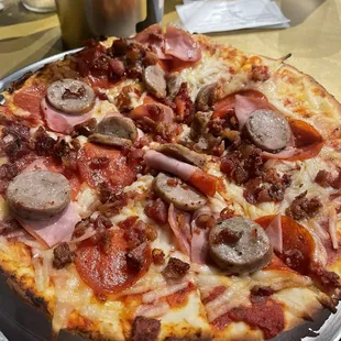 Gluten free vegan cheese pizza