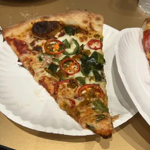 EVIL EMPIRE Spicy marinara, jalapeno, poblano, serrano, cherry pepper relish.