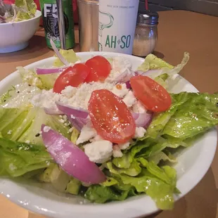 Half house salad