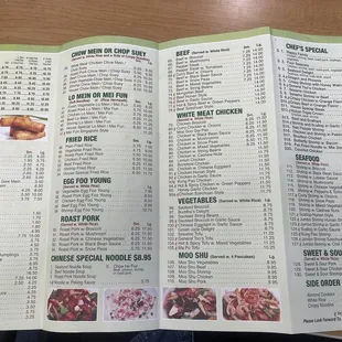 menu, sushi and sashimi