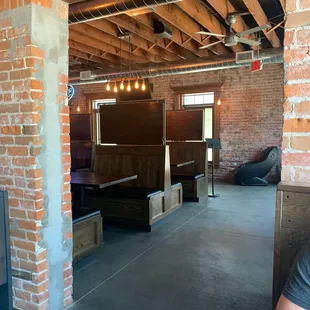 Booth seating!