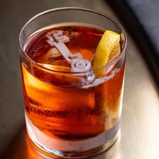 EO cocktail on the rocks!