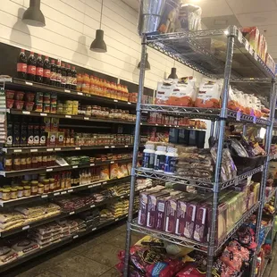 Small grocery section