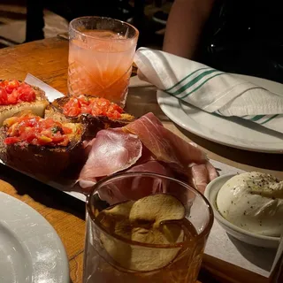 Prosciutto and Burrata